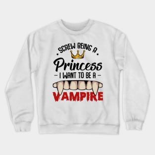 Vampires Halloween Crewneck Sweatshirt